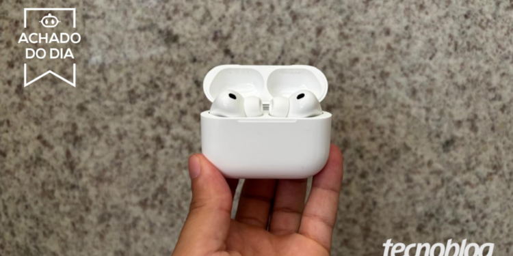 AirPods Pro 3 com ANC recebe 35% de desconto com cupom no Mercado Livre