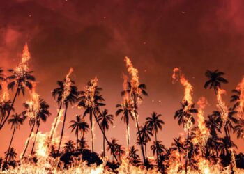 Metal cancerígeno ficou no ar meses após incêndios em Los Angeles
