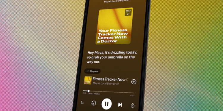 Spotify terá podcasts pessoais gerados por IA e novo app