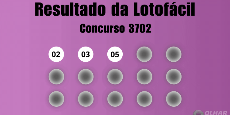 Resultado da Lotofácil de hoje: veja números e ganhadores do concurso 3702 (quarta, 03/06)