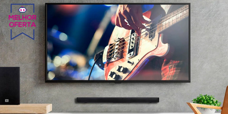Soundbar JBL 110 W baixa 41% em oferta por até 12x de R$ 71,62 sem juros na Amazon